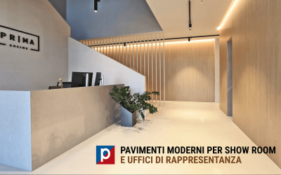 PAVIMENTI E RIVESTIMENTI PER SHOW ROOM DI DESIGN