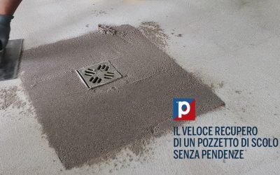 Ripariamo velocemente il pozzetto ricostruendo il massetto