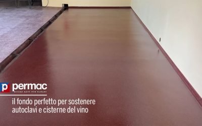 Pavimenti per resistere al peso dell’autoclave e cisterne del vino