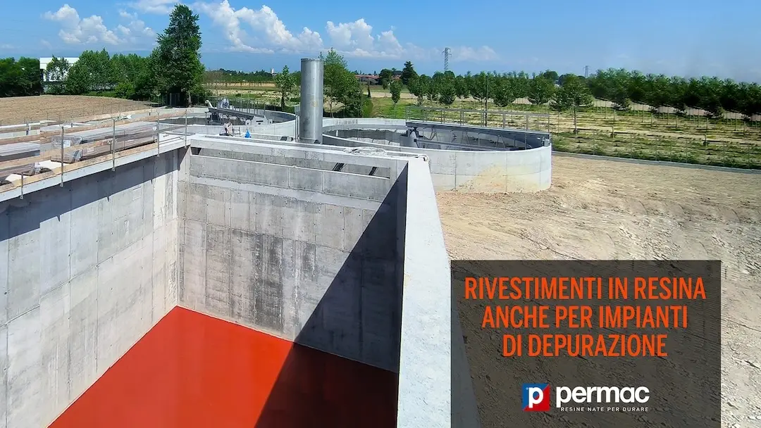 Rivestimenti In Resina per depuratore Comunale - Permac Resine