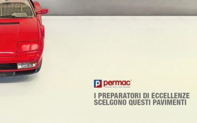 Pavimento officina: la scelta dei preparatori di auto da corsa
