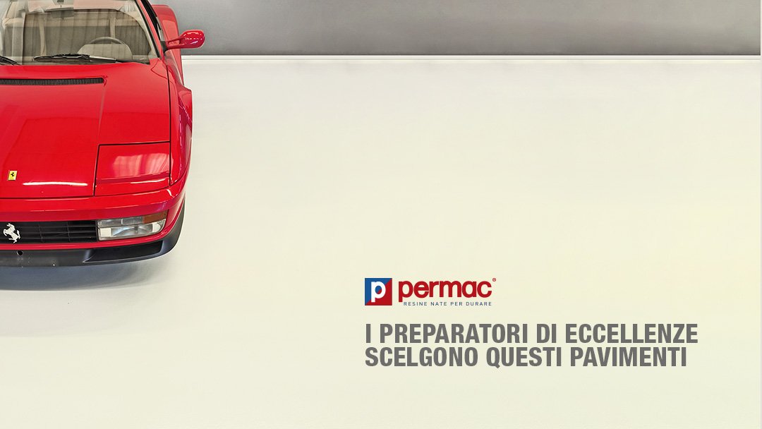 Pavimento Officina Preparatori Ferrari E Porsche Web Permac Resine