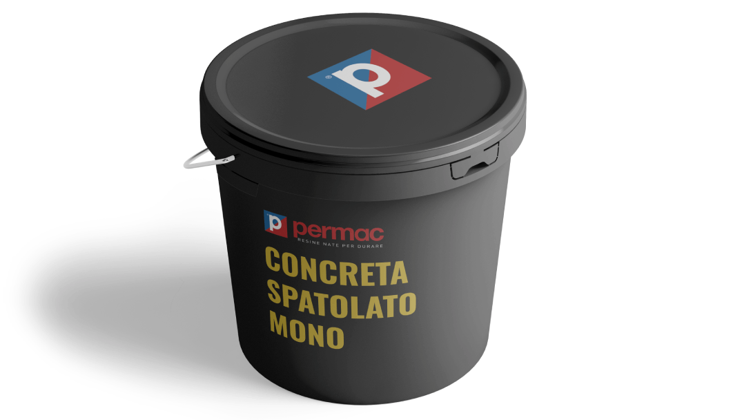 Concreta Spatolato Mono Permac Resine Prodotto