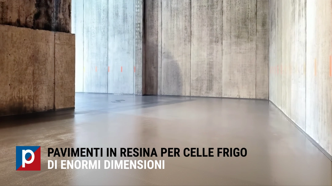 Come costruire un pavimento antiacido per enormi celle frigo