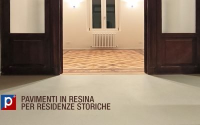 Ristrutturazione pavimenti interni in una residenza storica