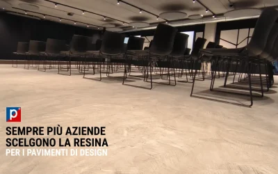 Pavimento moderno in resina per ambienti professionali