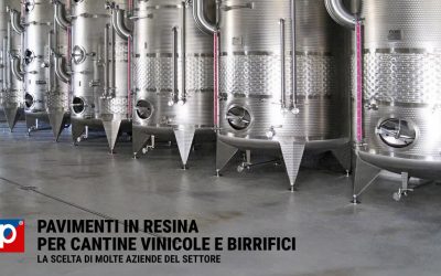 Pavimenti per cantine vinicole e birrifici