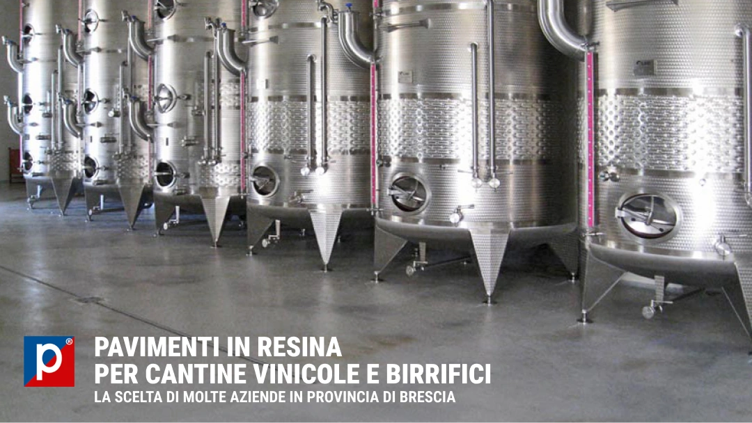 Pavimenti per cantine vinicole e birrifici Brescia permac