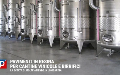 Pavimenti per cantine vinicole e birrifici Lombardia