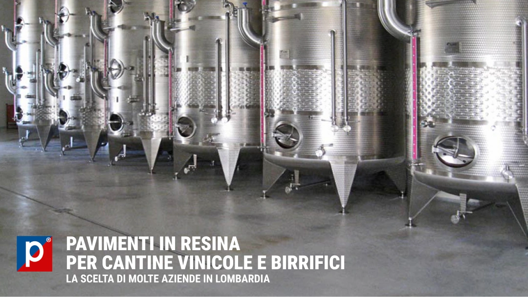Pavimenti per cantine vinicole e birrifici Lombardia-permac