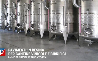 Pavimenti per cantine vinicole e birrifici Venezia