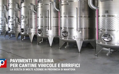 Pavimenti per cantine vinicole e birrifici Mantova